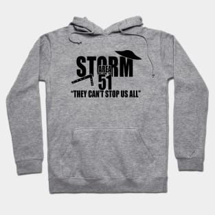 STORM AREA 51 2019 They cant stop us all Hoodie